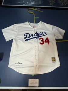 Gebraucht - Größe 3XL - Fernando Valenzuela Mitchell & Ness 1981 Dodgers Trikot - Bild 1 von 7
