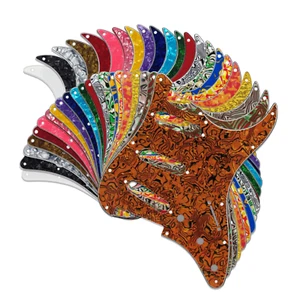 Golpeador de guitarra Stratocaster Strat placa rascador se adapta a Fender EE. UU. COLORES MEX - Imagen 1 de 53