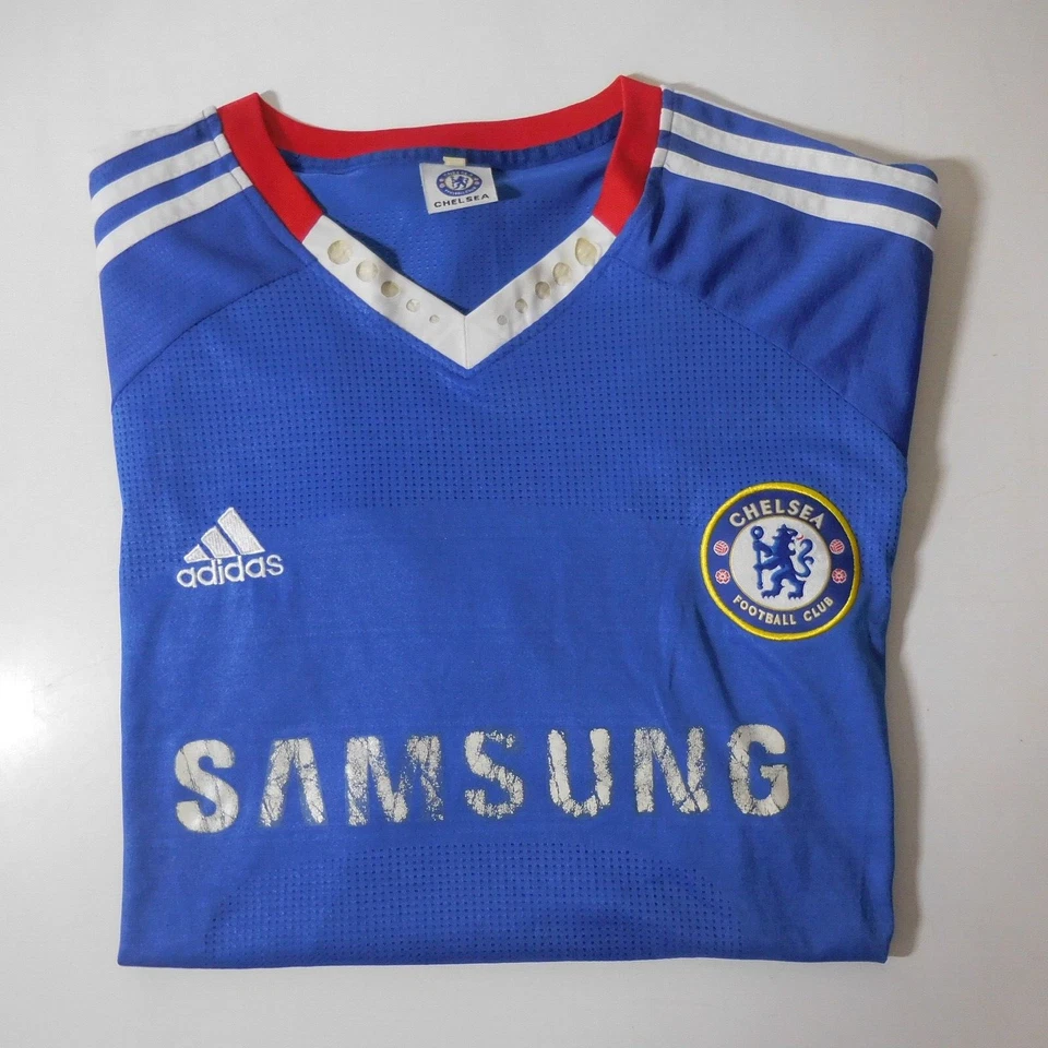 N9759 Chelsea Football Club Lampard Adidas Samsung maillot manches courtes XL - Photo 1/4