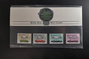 *Kengo* British Post Office Presentation Card Mint Stamps: British Motor Cars - Foto 1 di 2