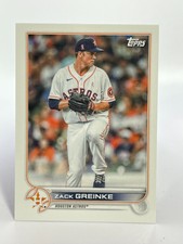 2022 Topps ~~MINI~~ ZACK GREINKE Astros #51 Online Exclusive Low PR