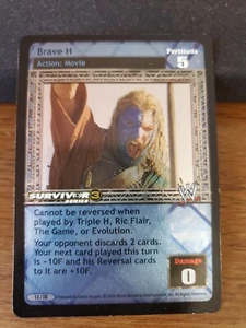WWE WWF Raw Deal CCG - Brave H - Prize Card - Picture 1 of 1