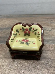 Romantische Schmuckschatulle I Love You Note on a Hassock - Bild 1 von 7