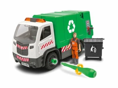 Junior Kit Garbage Truck 1:20 Plastic Model Kit REVELL - Immagine 1 di 4