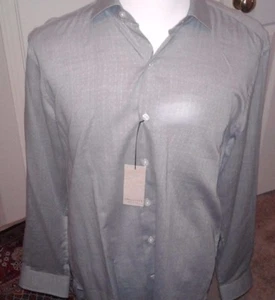 Camisa CULTURATA ROMA ~ XL ~ 17 1/2 44...100% Algodón ~ Hecha en Italia - Imagen 1 de 7