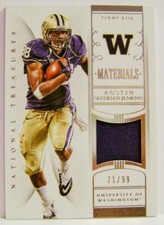 AUSTIN SEFERIAN JENKINS /99 MATERIALS PANINI NATIONAL TREASURES FOOTBALL 2015