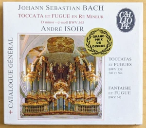 ANDRE ISOIR - BACH - LES 4 TOCCATAS&FUGUES - CALLIOPE CD FRANCE - FREE SHIPPING - Bild 1 von 6