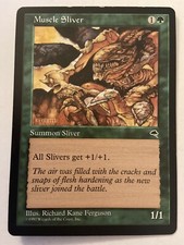 1x Muscle Sliver- Tempest - MTG