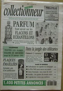 La Vie du collector Nr. 6 19 Dez 1991: Parfumflakons Telecartes - Bild 1 von 1