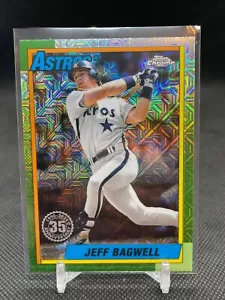 2025 Topps Series 1 Jeff Bagwell #T90C-31 1990 Silver Pack Mojo Astros - Bild 1 von 2