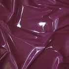 SHINY GLOSS STRETCH PU LATEX VINYL FAUX LEATHER GOTH FETISH CATSUIT FABRIC 54"W