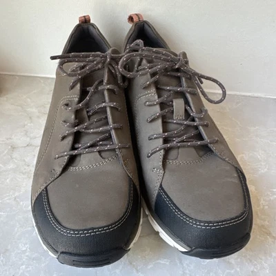 Zapatilla deportiva Clarks Wave Go para mujer verde topo negra beige talla 10 EE. UU. ¡Buena!! Foto 1 de 4