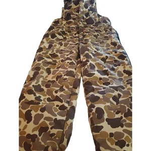 Gamehide Camo Overalls Men's Duck Brown Water Resistant Quilted~XL - Picture 1 of 17