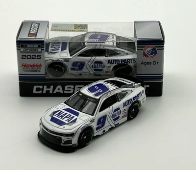 2025 CHASE ELLIOTT #9 Napa White 1:64 In Stock - Image 1 of 4