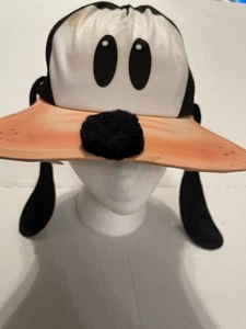 Vintage Disney Character Goofy Hat Mesh Trucker Snap Back Child Size 80s - Picture 1 of 8