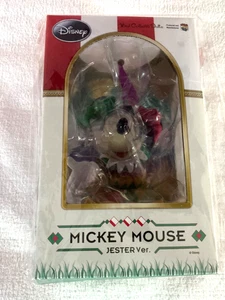 Mickey Mouse VCD Vinyl Sammlerpuppe Hofnarr brandneu versiegelt in Kunststoff - Bild 1 von 4