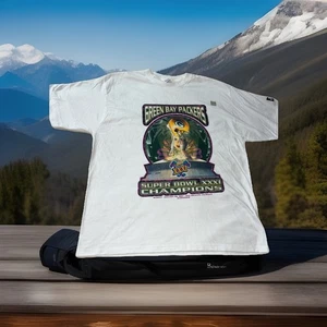 Camiseta De Colección Green Bay Packers Super Bowl XXXI Campeones Talla XL 1997 90s NFL - Imagen 1 de 24