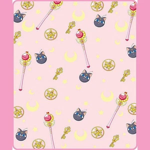 Sailor Moon Anime Pattern Sublimation Throw Blanket - Picture 1 of 1