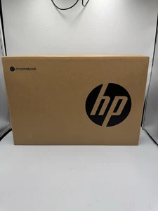 HP 14" Chromebook Intel Celeron 4GB Memory 64GB eMMC Modern Grey New Sealed - Picture 1 of 5