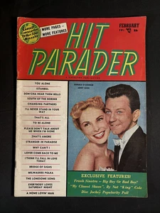 Hit Parader Magazine February 1954 Janet Leigh FRANK SINATRA Look - Picture 1 of 3