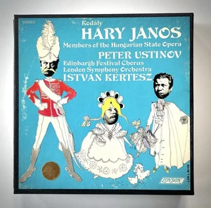 HÁRY JÁNOS / Kodáky / Kertesz / Ustinov• 7½ ips Reel Tapes • London LON L 90159 - Picture 1 of 3