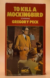 To Kill a Mockingbird VHS 1962, 1987 MCA Gregory Peck **Buy 2 Get 1 Free** - Picture 1 of 3