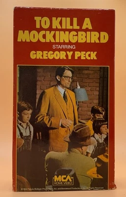 To Kill a Mockingbird VHS 1962, 1987 MCA Gregory Peck **Buy 2 Get 1 Free** - Image 1 of 3