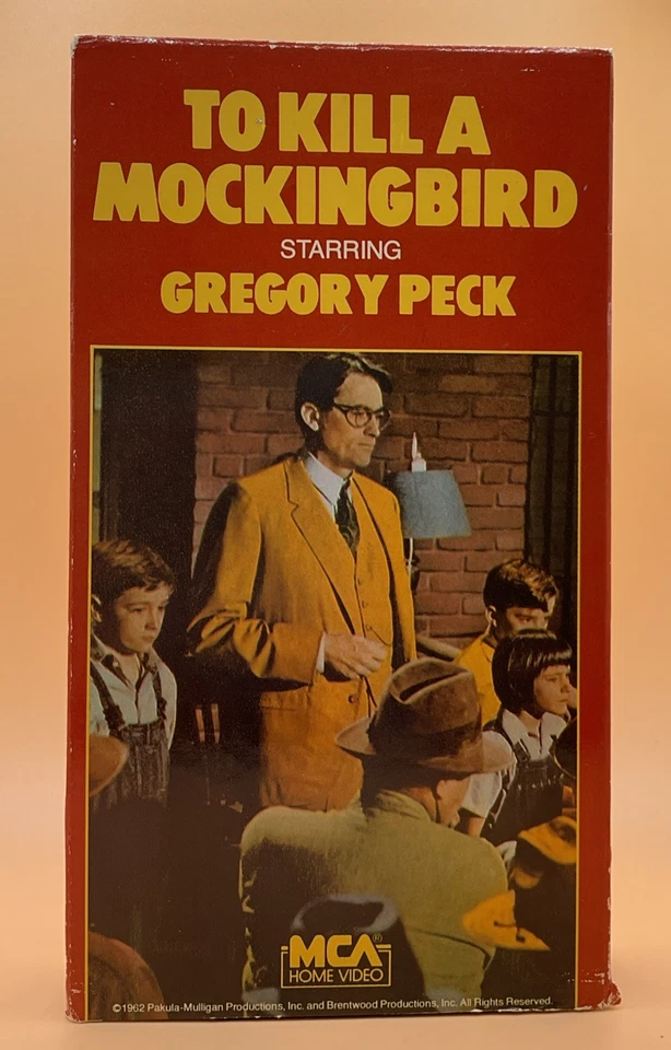 To Kill a Mockingbird VHS 1962, 1987 MCA Gregory Peck **Buy 2 Get 1 Free** - Image 1 of 3