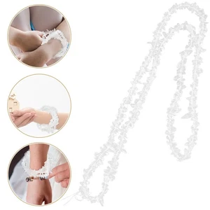 2 piezas collar pulsera cristal joyería porcelana cuentas - Imagen 1 de 12