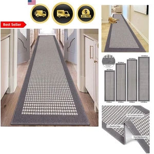 Hallway Runner Rug 2x10 Heavy-Duty Non Slip Washable Entryway Floor Mat - Picture 1 of 10