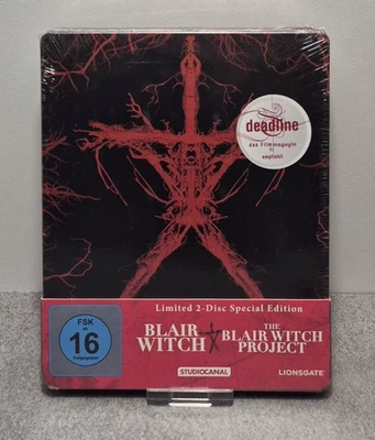 Blair Witch & Blair Witch Project - Steelbook Blu-Ray - OOP - NEU & OVP - Bild 1 von 3