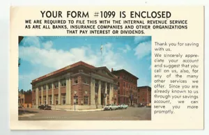 The Lowell Five Cent Savings Bank 1973 Calendario Scheda Massachusetts MA - Foto 1 di 2