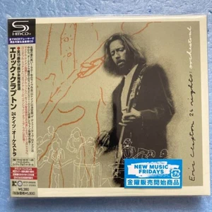 ERIC CLAPTON 24 NIGHTS ORCHESTRAL 2023 JAPAN 2 SHM CD + DVD SET - Picture 1 of 1