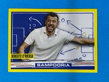 Panini 2021-22 2022 Footballers Figure No. 374 Roberto D'Aversa SAMPDORIA