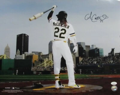 Andrew McCutchen Pittsburgh Pirates Signed/Autographed 16x20 Photo JSA 189805 - Image 1 of 3