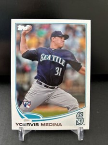 2013 Topps Update Yoervis Medina Seattle Mariners #US137