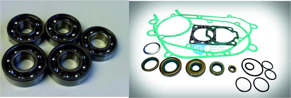 Dichtung und Lagersatz NSU Quickly Motor 51 ZT Dichtungssatz 2 Gang komplett - Bild 1 von 1