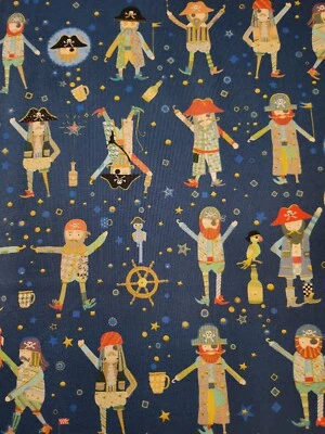 AMIGOS PIRATAS EN ALGODÓN AZUL FQ Foto 1 de 4