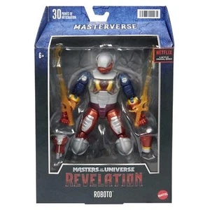 Figura de acción Masters of the Universe Revelation ROBOTO de 7 pulgadas - Imagen 1 de 7
