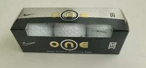 Nike Golf ONE Black TW Tiger Woods 1 Sleeve/ 3 Golf Balls - Picture 1 of 1