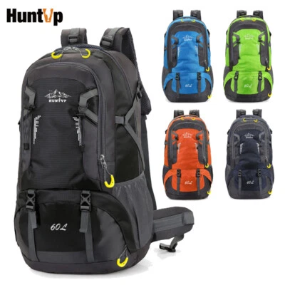 60L Wanderrucksack Wasserdicht Trekking Reiserucksack Sport Outdoor Backpack DHL - Bild 1 von 4