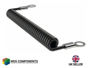 200 x 1000 Expanding Lanyard And Safety Cable - 16mm Outer Diameter - Picture 1 of 2