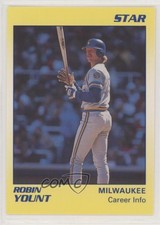 1990 Star Robin Yount Yellow Robin Yount Career Info #8 HOF