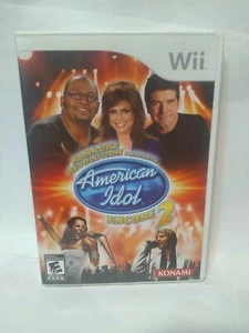 Karaoke Revolution Presents American Idol Encore 2 Nintendo Wii Music Singing - Picture 1 of 3