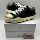 Mihara Yasuhiro Low Cut Sneakers Size 42 Black A09FW733 Brand New Og All DS