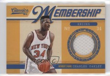 2010-11 Panini Classics Classic Membership Materials /250 Charles Oakley #19