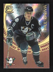 Paul Kariya  1997 Pacific Crown  Card-Supials Anaheim Mighty Ducks #1