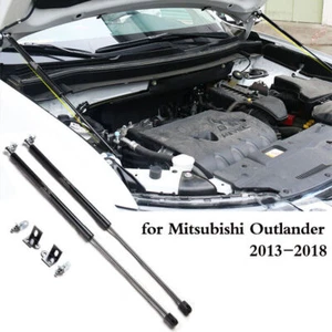 Bonnet Hood Shock Lift Struts Bar Support Arm Gas Fit For Mitsubishi Outlander - Picture 1 of 18