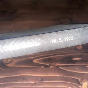 Vintage 1973 Master of Science Thesis, A Study In Water Pollution, Cincinnati - Bild 1 von 5