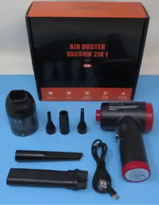 2IN1 AIR DUSTER COMPUTER VACUUM - Picture 1 of 9